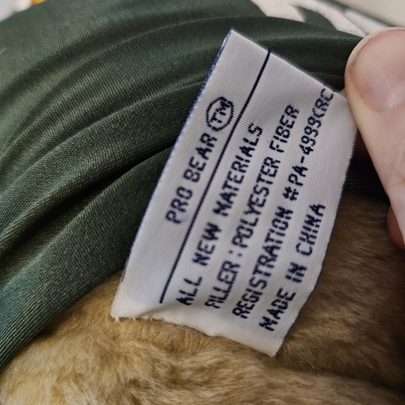 Vintage 90s NFL Pro Bear Green Bay Packers - Picture 8 of 16